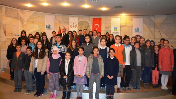 Büyükşehir Belediyesi´ne Teşekkür Ziyareti ve Çanakkale Gezisi Öncesi Anlamlı Program