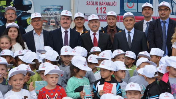 “Minik 112” Projesi Balıkesir Atköy İlkokulu’nda Tanıtıldı