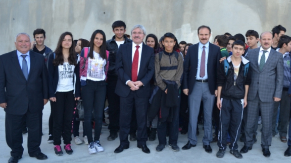 Müdürümüz Yusuf Cengiz Okul Ziyaretlerine Marmara İlçesi´nde Devam Etti
