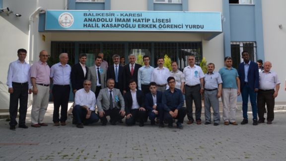 Balıkesir Anadolu İmam Hatip Liselerine Bakanlık Düzeyinde Ziyaret