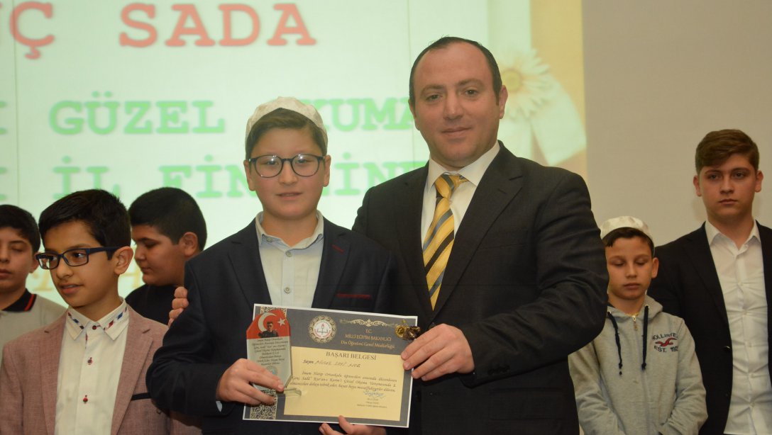"Genç Sadâ Kuran-ı Kerimi Güzel Okuma Yarışması İl Finali Yapıldı