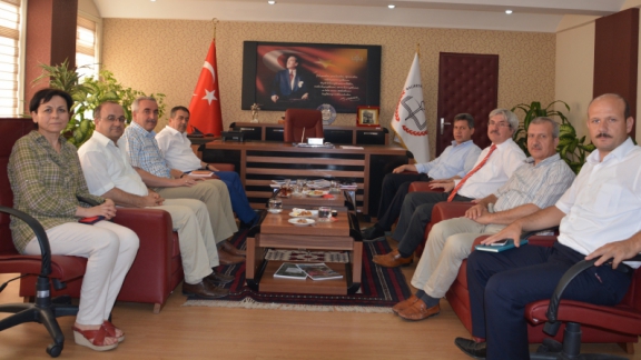 Ak Parti Balıkesir Milletvekilleri Ali AYDINLIOĞLU ve Mahmut POYRAZLI dan Müdürlüğümüze  Ziyaret