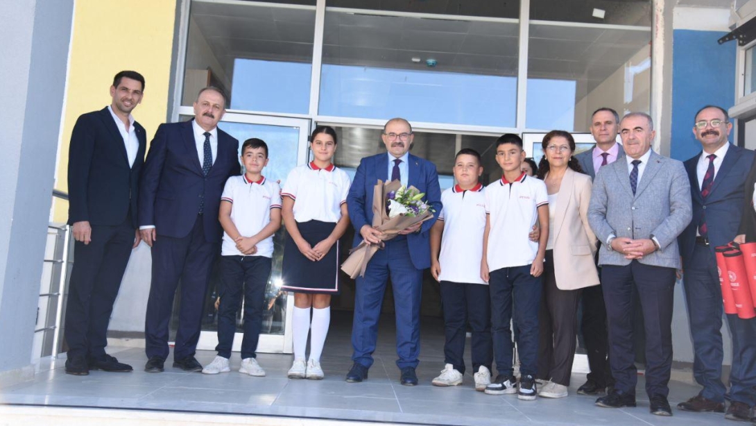 Erdek'te Eğitim Yatırımlarına Vali Sayın İsmail Ustaoğlundan Yakın Takip