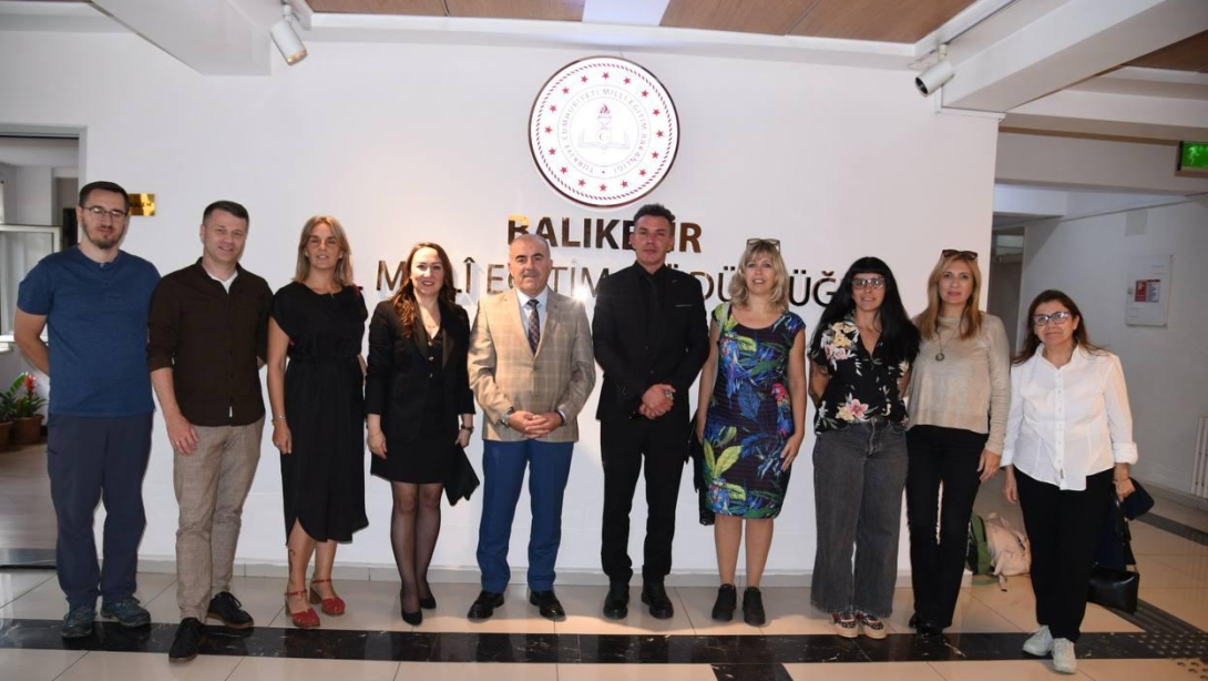 Polonya, İtalya ve Portekiz'den Eğitimciler Balıkesir'de