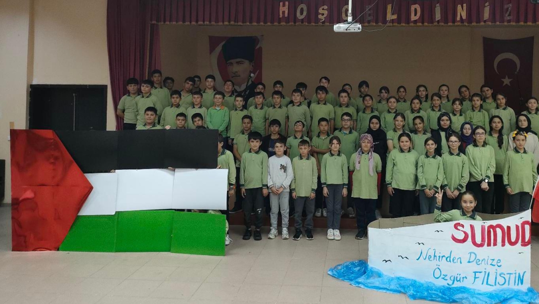 Erdem ve Değerle Filistin'e Destek: Balıkesir Okullarında Farkındalık Etkinlikleri